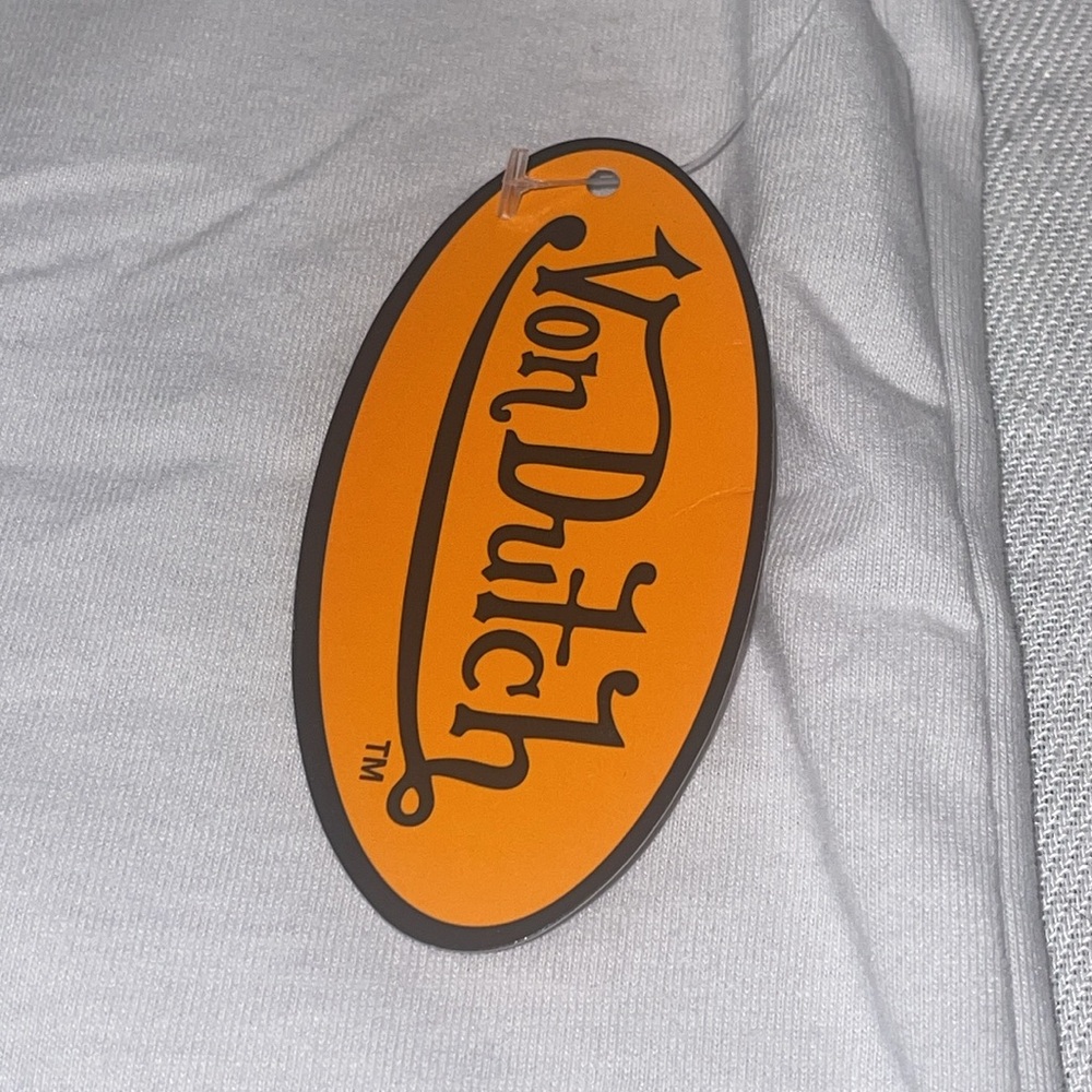 26094 NWT VON DUTCH COMPLETELY LAST ONE XL, PRINT IN BACK ALSO. - Picture 4 of 8